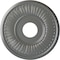 Ekena Millwork Berkshire Ceiling Medallion (Fits Canopies up to 7"), 15 3/4"OD x 3 7/8"ID x 3/4"P, Silver CM15BESLS - alternate 1